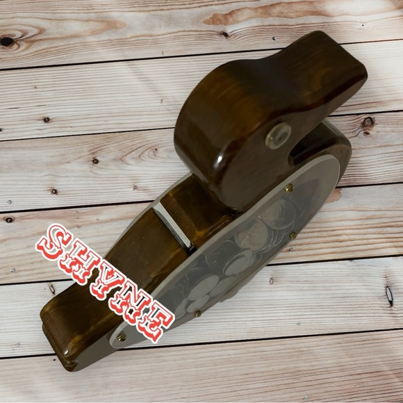 Vintage 1990s Wooden Duck Piggy Bank  Good Condition - Picture 3 of 3